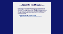 Desktop Screenshot of creatingtechnology.org