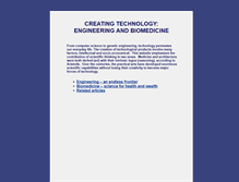 Tablet Screenshot of creatingtechnology.org